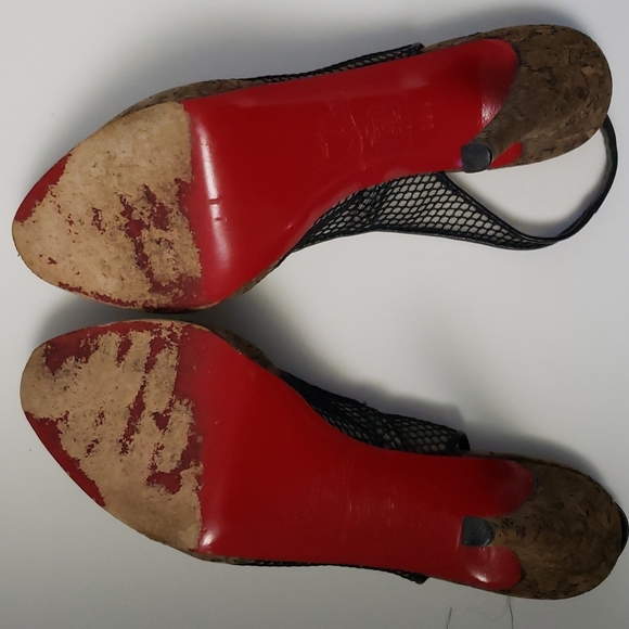 Christian Louboutin Cork Heels - Picture 7 of 11